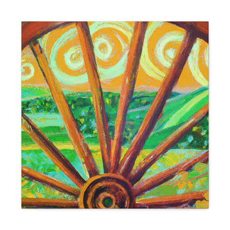 Illustrative gesture wheel and canvas with layers