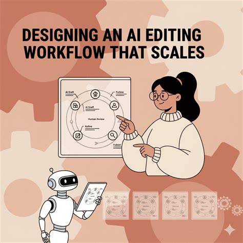 Profile photo editing workflow illustration