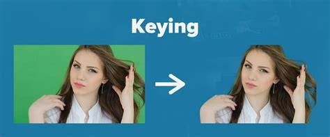 green screen keying workflow diagram