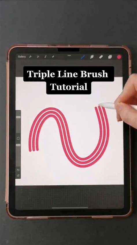 Procreate line sharpness concept