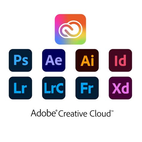 illustration of Creative Cloud apps and Photoshop workflow