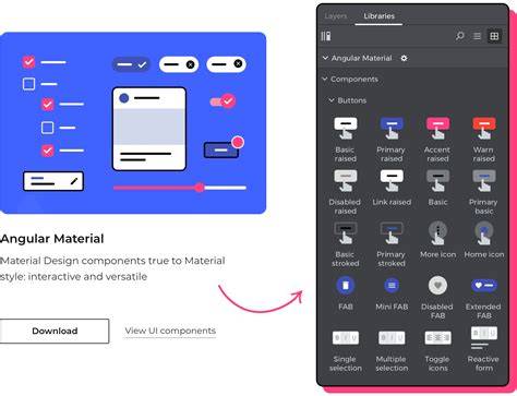 Material library and search interface