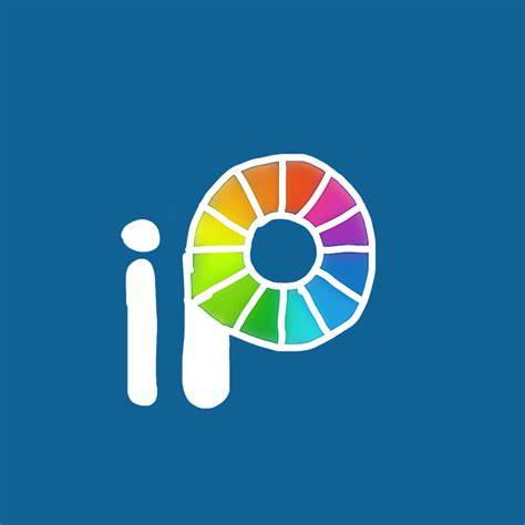 illustration of ibisPaint tools and logo