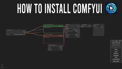 Windows installation flow diagram for ComfyUI setup