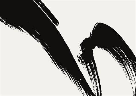 Japanese ink brush textures overview