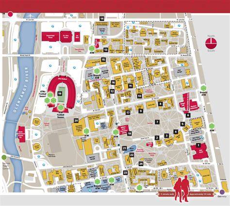 Ohio State campus Creative Cloud locations map