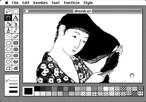 MacPaint original interface overview