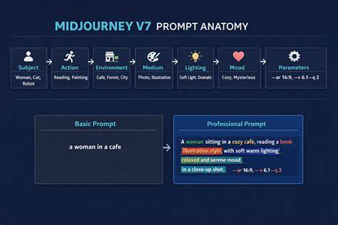 Infographic: Midjourney Prompt Anatomy