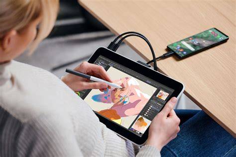 Wacom pen display natural drawing experience