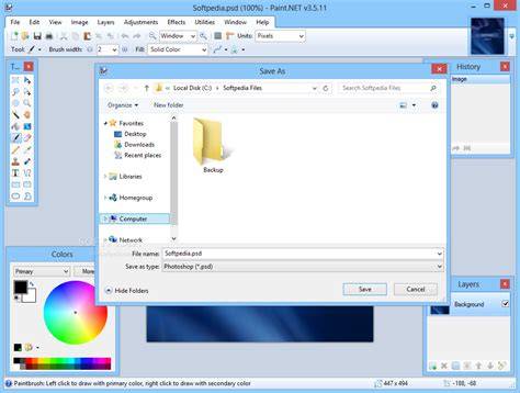 PSD plugin workflow diagram for Paint.NET