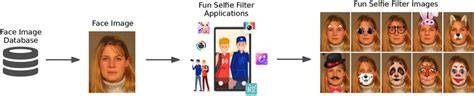 Workflow diagram for choosing a selfie editor