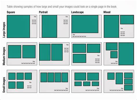 Visual book layout guides and padding