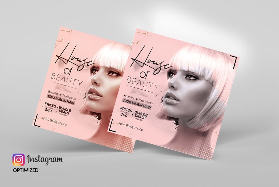 Hair Salon & Beauty Free PSD Flyer Template - 99Flyers