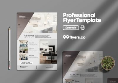 Real Estate Free PSD Flyer Template