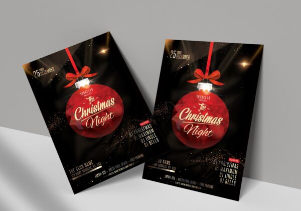 The Christmas Night - PSD Flyer Template