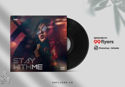 Freestyle Mixtape CD Cover Free PSD Template