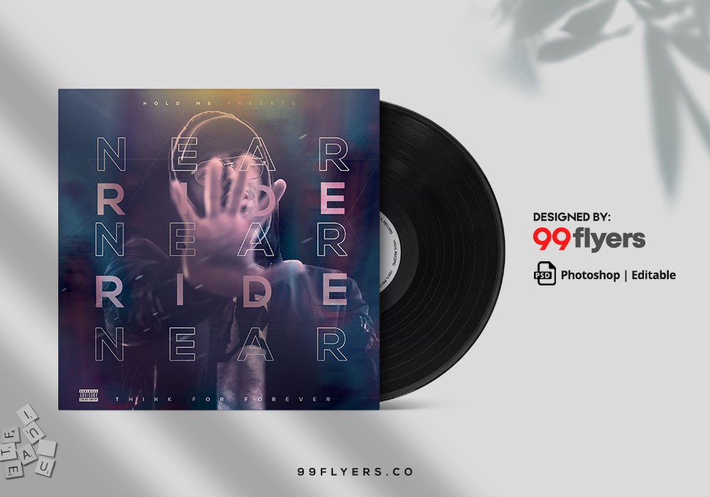 Mixtape CD Cover Free PSD Template 99Flyers